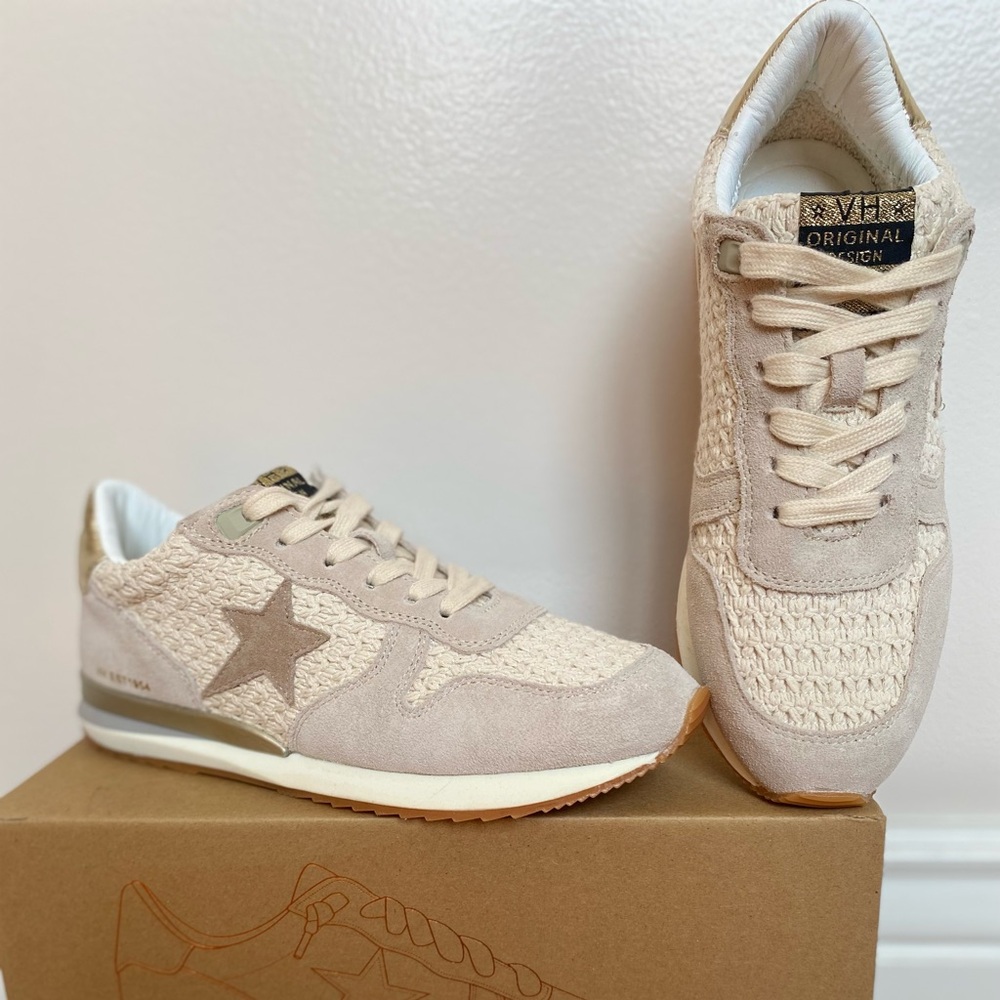Vintage Havana Cream Star Sneakers